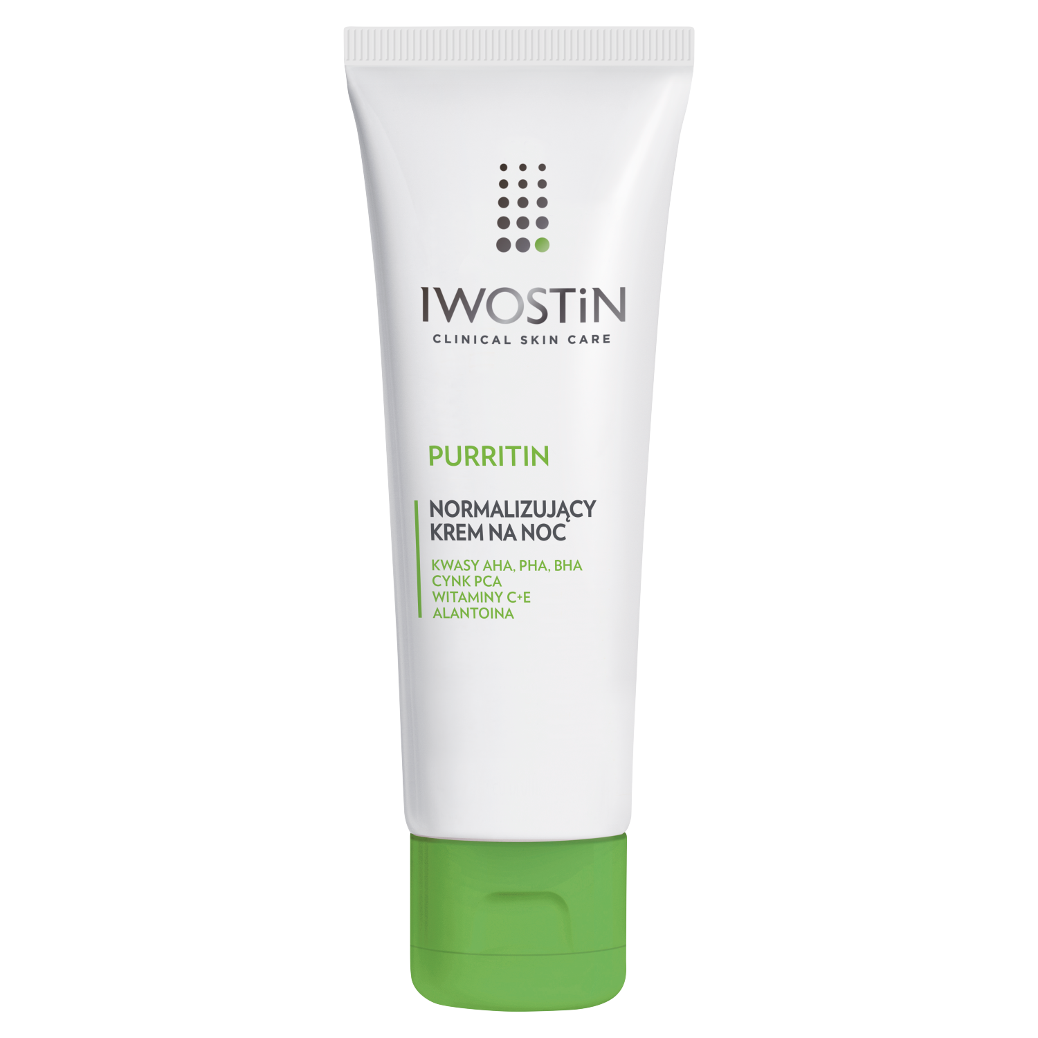 Iwostin Purritin, normalisierend Nachtcreme, 40 ml