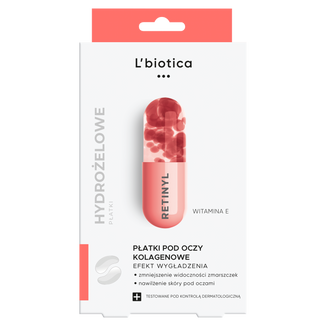 L'Biotica Home Spa, płatki kolagenowe pod oczy, wygładzanie zmarszczek, 3 x 2 sztuki L'Biotica Home Spa, płatki kolagenowe pod oczy, wygładzanie zmarszczek, 3 x 2 sztuki - zdjęcie produktu