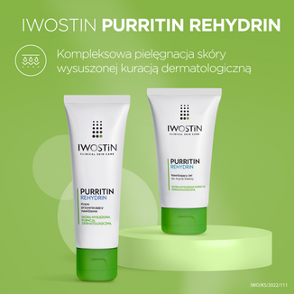 Iwostin Purritin Rehydrin, krem przywracający nawilżenie, skóra wysuszona kuracją dermatologiczną, 40 ml - 6 Iwostin Purritin Rehydrin, krem przywracający nawilżenie, skóra wysuszona kuracją dermatologiczną, 40 ml - 6 - zdjęcie produktu