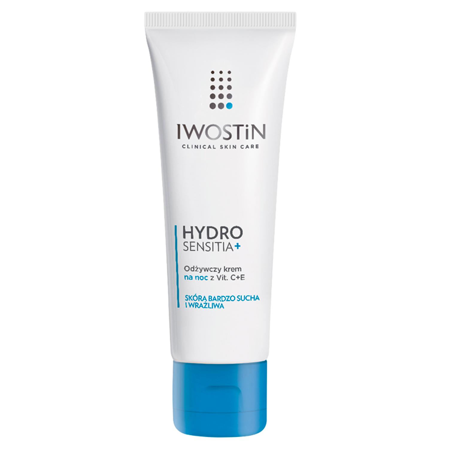 Iwostin Iwostin Hydro Sensitia, Creme pflegend für die Nacht mit Vitaminen C+E, 50 ml — Inhaltsstoffe und Bewertung