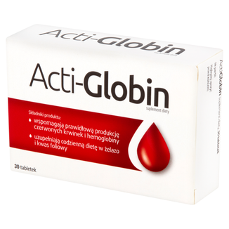 Acti-Globin, 30 tabletek - zdjęcie produktu