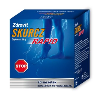 Zdrovit Skurcz Rapid, 4 g x 20 saszetek - zdjęcie produktu