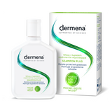 Dermena Hair Care Plus, szampon przeciwłupieżowy, 200 ml USZKODZONE OPAKOWANIE - miniaturka zdjęcia produktu