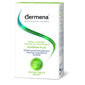 Dermena Hair Care Plus, szampon przeciwłupieżowy, 200 ml - zdjęcie produktu