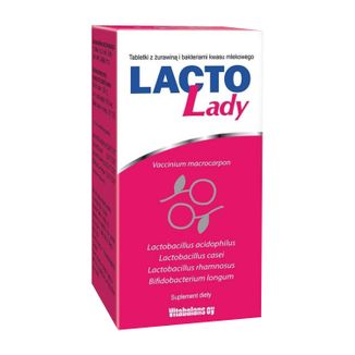 Lacto Lady, 60 tabletek - zdjęcie produktu