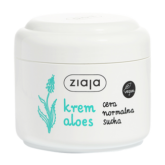 Ziaja Aloes, krem bio aloes do twarzy, 100 ml - zdjęcie produktu