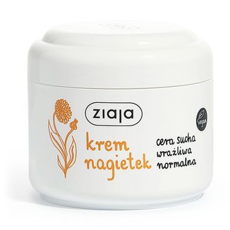 Ziaja, krem z nagietkiem, cera sucha i normalna, 100 ml - zdjęcie produktu