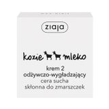 Ziaja Kozie Mleko, krem 2, odżywianie i wygładzanie, cera sucha, 50 ml USZKODZONE OPAKOWANIE - miniaturka zdjęcia produktu