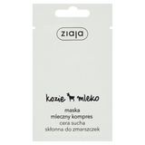 Ziaja Kozie Mleko, maska do twarzy, cera sucha, 7 ml - miniaturka zdjęcia produktu