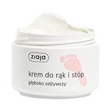 Ziaja Stopy, krem do rąk i stóp, głęboko odżywczy, 50 ml Ziaja Stopy, krem do rąk i stóp, głęboko odżywczy, 50 ml - miniaturka zdjęcia produktu