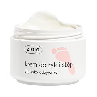 Ziaja Stopy, krem do rąk i stóp, głęboko odżywczy, 50 ml - zdjęcie produktu