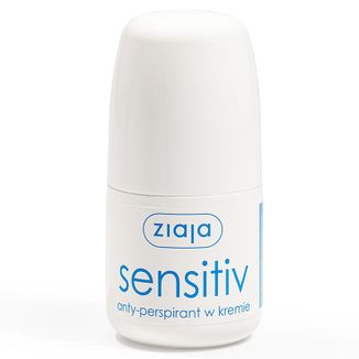 Ziaja, antyperspirant roll-on, SENSITIV, 60 ml - zdjęcie produktu
