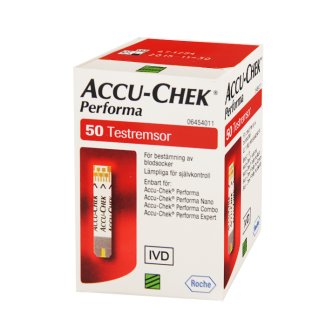 Accu-Chek Performa, paski testowe do glukometru, 50 sztuk - zdjęcie produktu