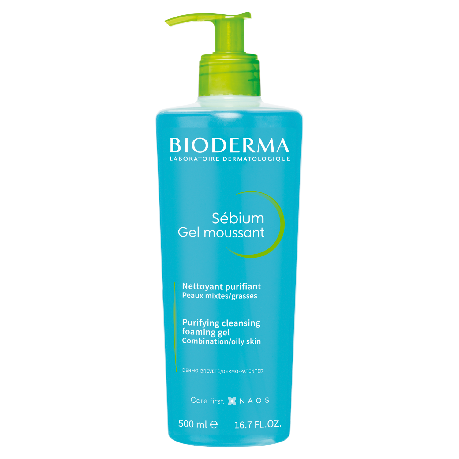 Bioderma Bioderma Sebium Gel Moussant, antibakteriell Gesichtsreinigungsgel, fettige Haut, Mischhaut und zu Akne neigend, 500 ml — Inhaltsstoffe und Bewertung
