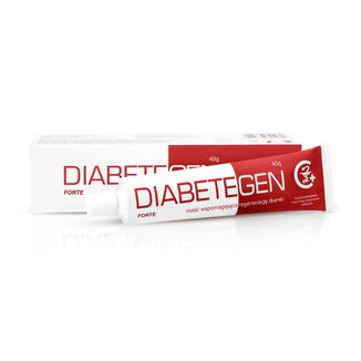 Diabetegen Forte, maść wspomagająca regenerację tkanki, 40 g - zdjęcie produktu