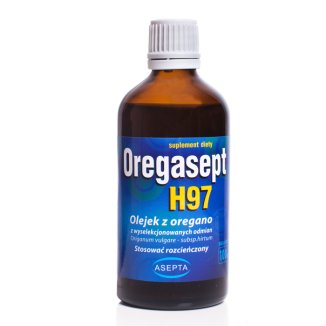 Oregasept H97, olejek z oregano, 100 ml USZKODZONE OPAKOWANIE - zdjęcie produktu