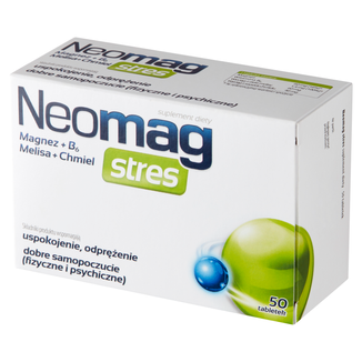 NeoMag Stres, 50 tabletek USZKODZONE OPAKOWANIE - zdjęcie produktu