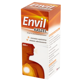 Envil kaszel 30 mg/ 5 ml, syrop, 100 ml - zdjęcie produktu