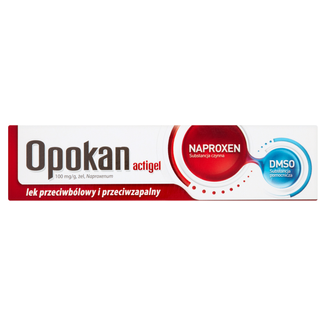Opokan Actigel 100 mg/ g, żel, 50 g USZKODZONE OPAKOWANIE - zdjęcie produktu
