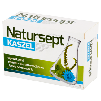 Natursept Kaszel, 18 pastylek do ssania KRÓTKA DATA - zdjęcie produktu