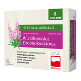 Zioła w tabletkach Wierzbownica drobnokwiatowa, 60 tabletek powlekanych USZKODZONE OPAKOWANIE - miniaturka zdjęcia produktu