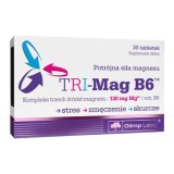 Olimp Tri-Mag B6, 30 tabletek USZKODZONE OPAKOWANIE - miniaturka zdjęcia produktu