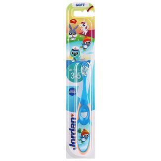 Jordan, szczoteczka do zębów dla dzieci, Step by Step 3-5 lat, soft, 1 sztuka - zdjęcie produktu