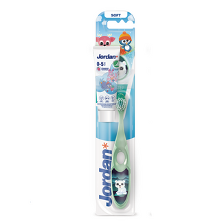 Zestaw Jordan Step by Step, szczoteczka do zębów dla dzieci, soft, 3-5 lat, 1 sztuka + Kids, pasta do zębów, 12 ml gratis Zestaw Jordan Step by Step, szczoteczka do zębów dla dzieci, soft, 3-5 lat, 1 sztuka + Kids, pasta do zębów, 12 ml gratis - zdjęcie produktu