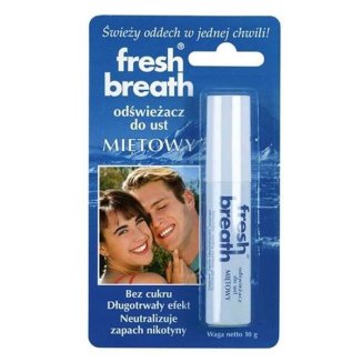Fresh Breath, odświeżacz do ust, miętowy, 10 g - zdjęcie produktu