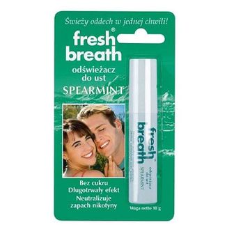 Fresh Breath, odświeżacz do ust, Spearmint, 10 g USZKODZONE OPAKOWANIE - zdjęcie produktu