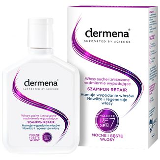 Dermena Repair, szampon hamujący wypadanie włosów, 200 ml - zdjęcie produktu