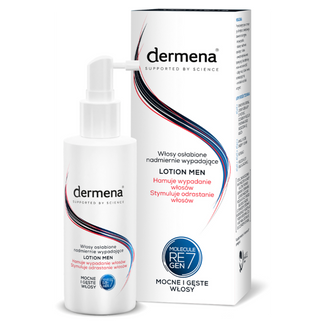 Dermena Men, lotion hamujący wypadanie i stymulujący odrastanie włosów, 150 ml - zdjęcie produktu
