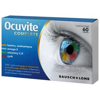 Ocuvite Complete, 60 kapsułek USZKODZONE OPAKOWANIE - zdjęcie produktu