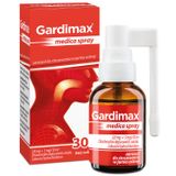 Gardimax Medica Spray (20 mg + 5 mg)/10 ml, aerozol do stosowania w jamie ustnej, 30 ml USZKODZONE OPAKOWANIE - miniaturka zdjęcia produktu