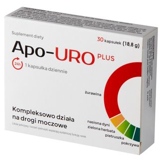 Apo-URO Plus, 30 kapsułek KRÓTKA DATA - zdjęcie produktu