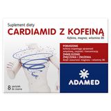 Cardiamid z kofeiną, 8 pastylek do ssania - miniaturka zdjęcia produktu