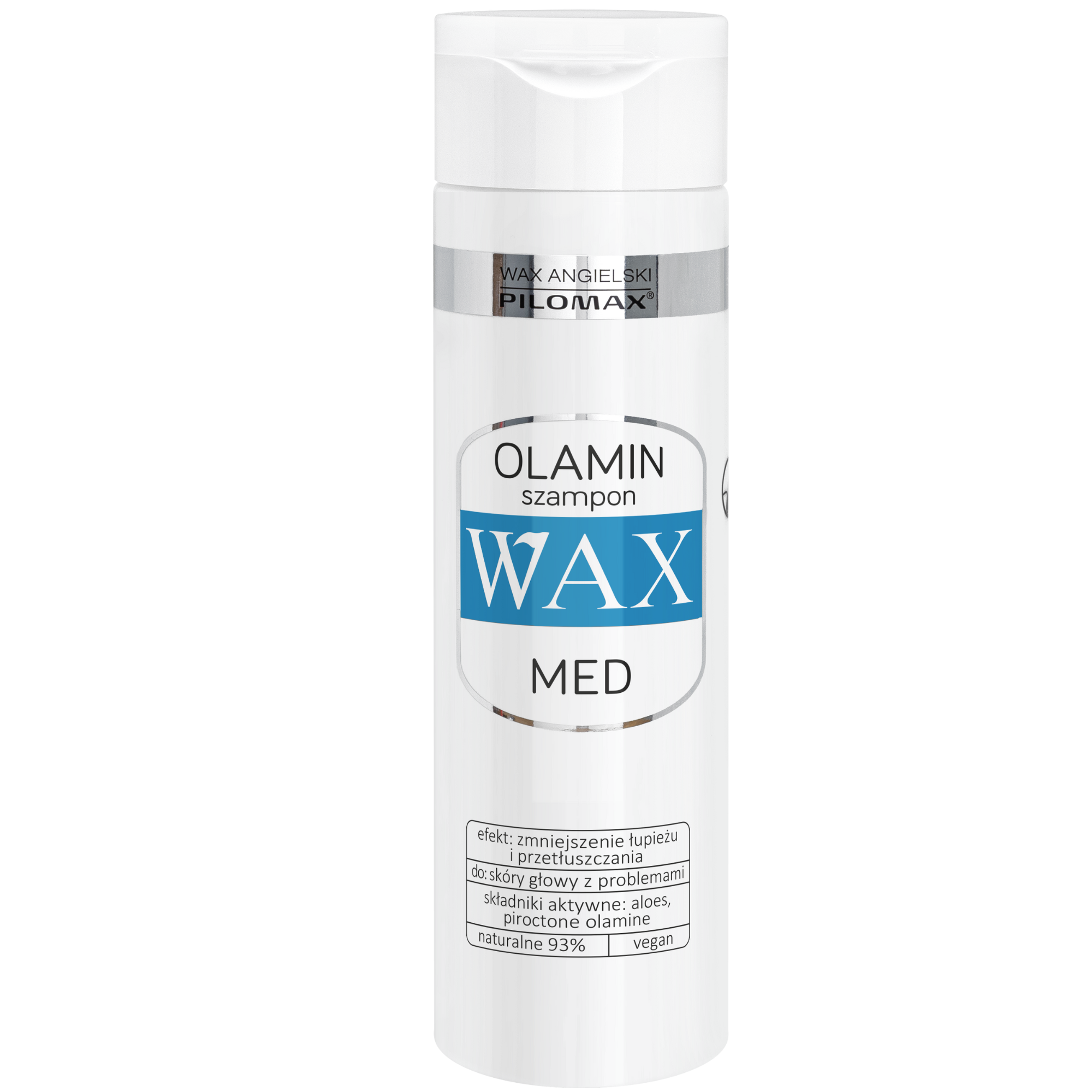 Nieznana WAX Pilomax Olamin, szampon pielęgnacyjny przeciwłupieżowy, 200 ml