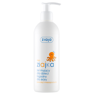 Ziajka, żel myjący dla dzieci, powyżej 3 miesiąca, 300 ml USZKODZONE OPAKOWANIE - zdjęcie produktu