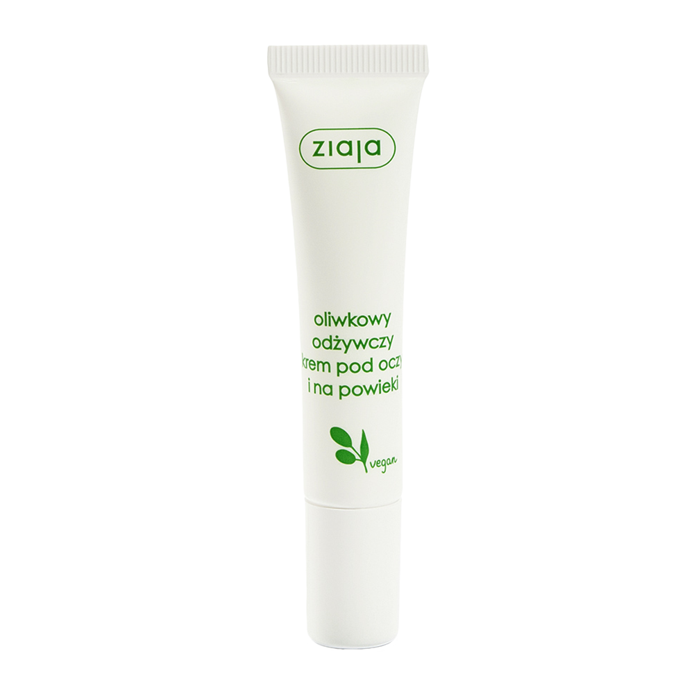 Nieznana Ziaja Oliwkowa, odżywczy krem pod oczy i na powieki, 15 ml