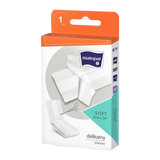 Matopat Soft, plaster z opatrunkiem, do cięcia, włókninowy, 6 cm x 1 m, 1 sztuka - miniaturka zdjęcia produktu
