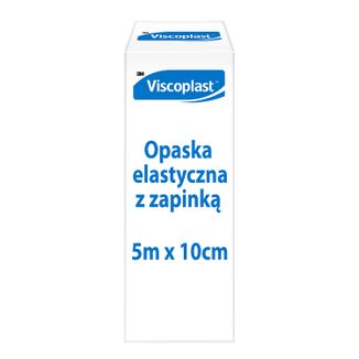 Opaska elastyczna Viscoplast, 5 m x 10 cm, 1 sztuka - zdjęcie produktu