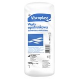 Viscoplast, wata opatrunkowa, bawełniano-wiskozowa, 100 g - miniaturka zdjęcia produktu