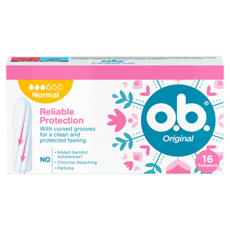 O.B. Original, tampony higieniczne, Normal, 16 sztuk - zdjęcie produktu