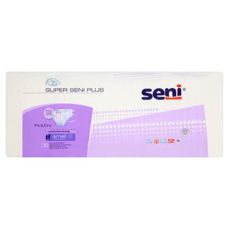 Super Seni Plus, pieluchomajtki, Small, 55-80 cm, 30 sztuk - zdjęcie produktu