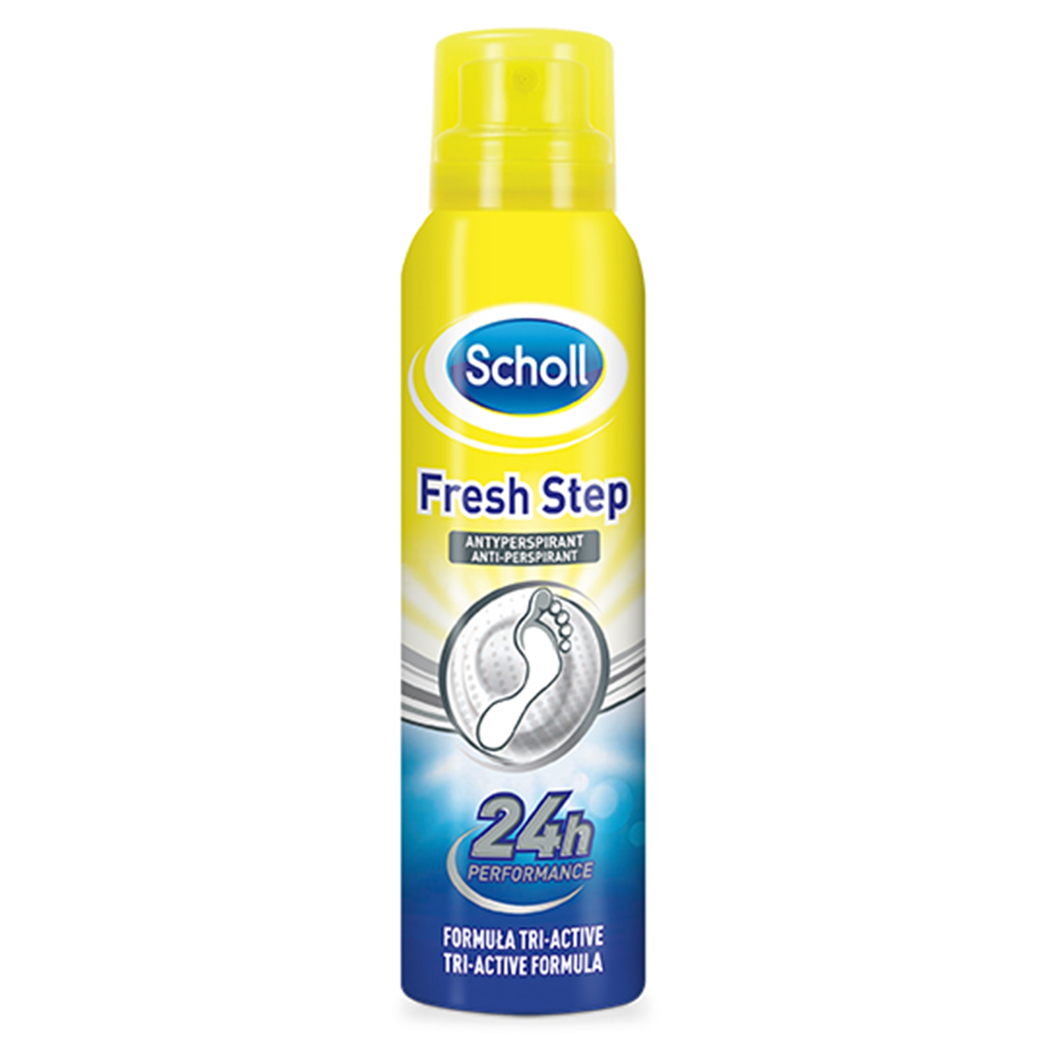Scholl Scholl Fresh Step, antyperspirant do stóp neutralizujący zapach, 150 ml