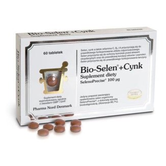 Pharma Nord Bio-Selen + Cynk, 60 tabletek - zdjęcie produktu