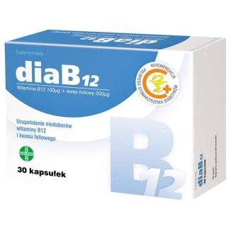 DiaB12, 30 kapsułek - zdjęcie produktu
