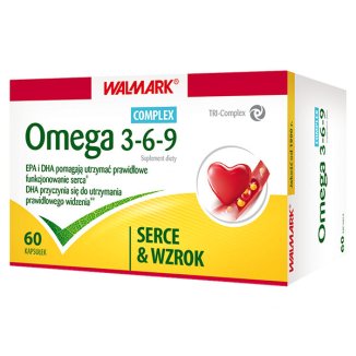 Walmark Omega 3-6-9 Complex, 60 kapsułek USZKODZONE OPAKOWANIE - zdjęcie produktu
