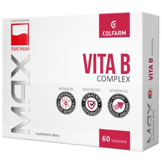 Max Vita B Complex, 60 tabletek - zdjęcie produktu