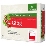 Zioła w tabletkach Głóg, 90 tabletek powlekanych - miniaturka zdjęcia produktu